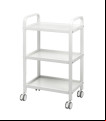 CARRITO ESTETICA TRES ESTANTES BLANCO